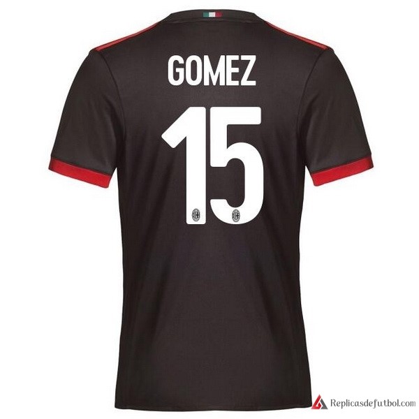 Camiseta Milan Tercera equipación Gomez 2017-2018